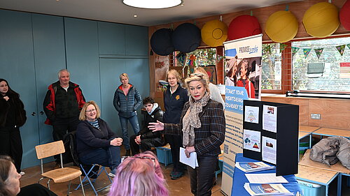 Rachel Gilmour MP with PROMISEworks