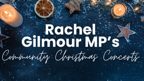 Rachel Gilmour MP's Community Christmas Concerts